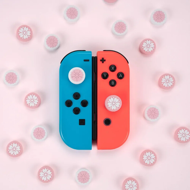 Kryt joysticku Animal Crossing Fruit Cherry pre Nintendo Switch Lite NS, príslušenstvo pre ovládače Joy-Con