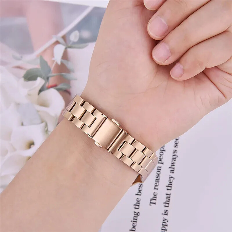 Nerūdijančio plieno dirželis Honor Band 7 6 Smart Band Metalinės apyrankės Dėklo apsauga, skirta Huawei Band 8 7 6 Laikrodžio apyrankės dangtelių rėmeliai