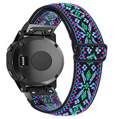 Essidi 20mm nový elastický pletený remienok pre Garmin Fenix 7s 6s Pro 5s Plus športový nylonový náramok na hodinky Garmin Fenix