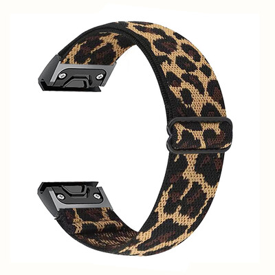 Essidi 20mm nový elastický pletený remienok pre Garmin Fenix 7s 6s Pro 5s Plus športový nylonový náramok na hodinky Garmin Fenix