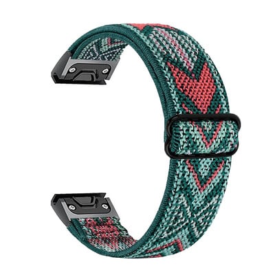 Essidi 20mm nový elastický pletený remienok pre Garmin Fenix 7s 6s Pro 5s Plus športový nylonový náramok na hodinky Garmin Fenix