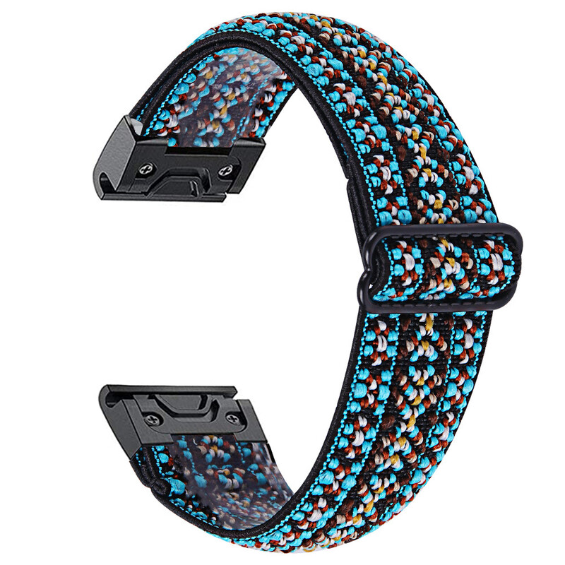 Essidi 20mm nový elastický pletený remienok pre Garmin Fenix 7s 6s Pro 5s Plus športový nylonový náramok na hodinky Garmin Fenix