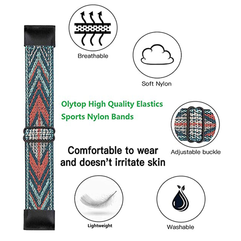 Essidi 20mm nový elastický pletený remienok pre Garmin Fenix 7s 6s Pro 5s Plus športový nylonový náramok na hodinky Garmin Fenix
