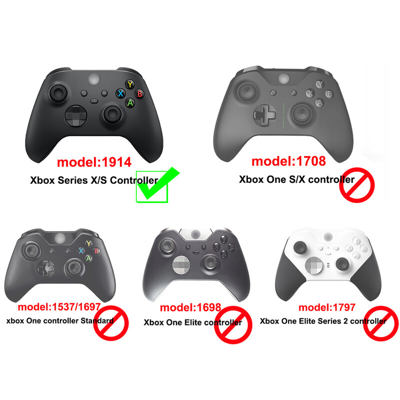 Elülső burkolat Xbox Series XS Vezérlőház Ház előlap Elülső tok xbox sorozat x távirányítóhoz