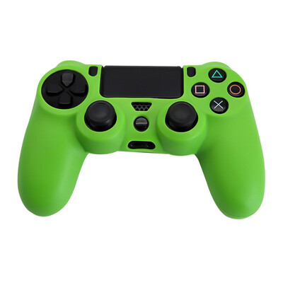 Husă de control de protecție din silicon moale pentru pielea controlerului Playstation 4 Carcasă pentru gamepad PS4 cu capace de prindere pentru joystick