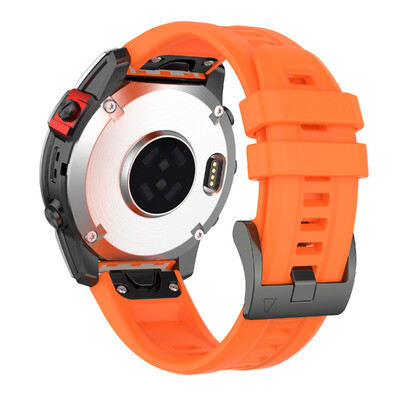 Silikónový remienok Quickfit s rozmermi 22, 20 a 26 mm pre Garmin Fenix 7X, 7, 6X, 6 Pro 5, 5X Plus, 3HR, Forerunner 935, 945, Epix Gen 2