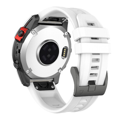 Silikónový remienok Quickfit s rozmermi 22, 20 a 26 mm pre Garmin Fenix 7X, 7, 6X, 6 Pro 5, 5X Plus, 3HR, Forerunner 935, 945, Epix Gen 2