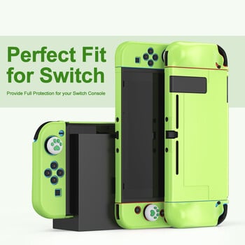 Portable Switch Storage Bag 15-in-1 Switch Accessory Kit Protective case for Switch Console & J-Con (πράσινο νέον)