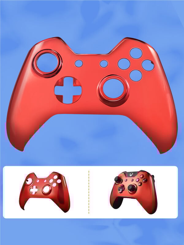 DATA FROG Games ülemine matt ümbris Xbox One'i asendusosade jaoks Korpuse esiosa kaane ümbris Xbox One'i tarvikute jaoks