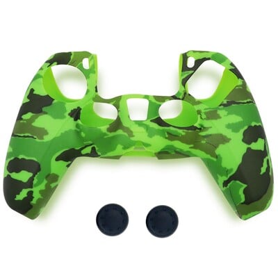 Silikónový ochranný kryt pre Playstation 5 PS5 Controller Joystick Príslušenstvo Protišmyková škrupina s krytkami na úchop Thumbstick