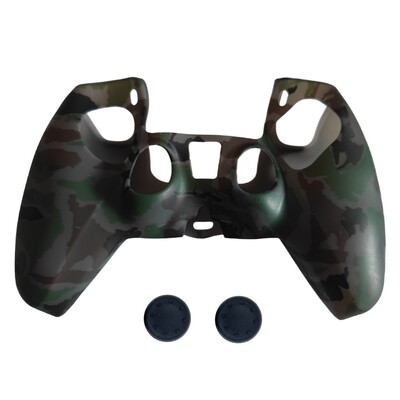 Silikónový ochranný kryt pre Playstation 5 PS5 Controller Joystick Príslušenstvo Protišmyková škrupina s krytkami na úchop Thumbstick