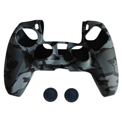 Silikónový ochranný kryt pre Playstation 5 PS5 Controller Joystick Príslušenstvo Protišmyková škrupina s krytkami na úchop Thumbstick