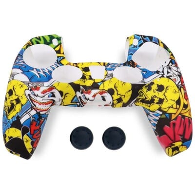 Silikónový ochranný kryt pre Playstation 5 PS5 Controller Joystick Príslušenstvo Protišmyková škrupina s krytkami na úchop Thumbstick