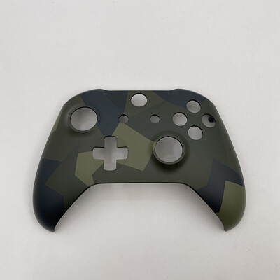 Oriģinālais lielapjoma Xbox One Slim 1708 kontroliera priekšpuses apvalka nomaiņas priekšējā korpusa korpuss Xbox One S