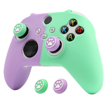 Мек силиконов защитен калъф за Xbox Series S Controller Skin Геймпад Игри Аксесоари за Xbox Series X Control с J