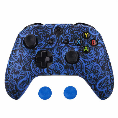 Pre Xbox One XS Controller Gamepad Camo silikónový kryt gumený úchop ochranný kryt pre tenký joystick