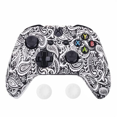 Pre Xbox One XS Controller Gamepad Camo silikónový kryt gumený úchop ochranný kryt pre tenký joystick