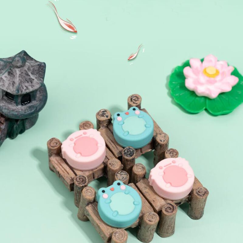 Animals Frog Soft hüvelykujj bot markolat sapka Joystick védőburkolat Nintendo Switch NS Lite Joy-con kontroller hüvelykujj tokhoz