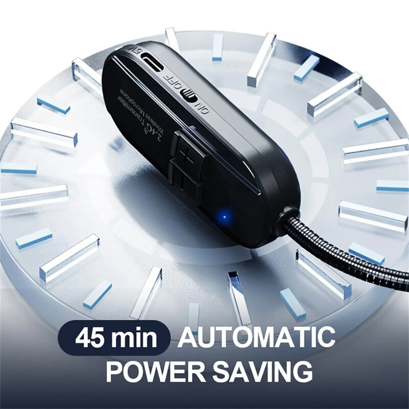 2,4G vezeték nélküli mikrofonok Kettős vezeték nélküli mikrofon 2 vezeték nélküli mikrofon és 1 vevő erősítőhöz Hangszóró Oktatási útmutató