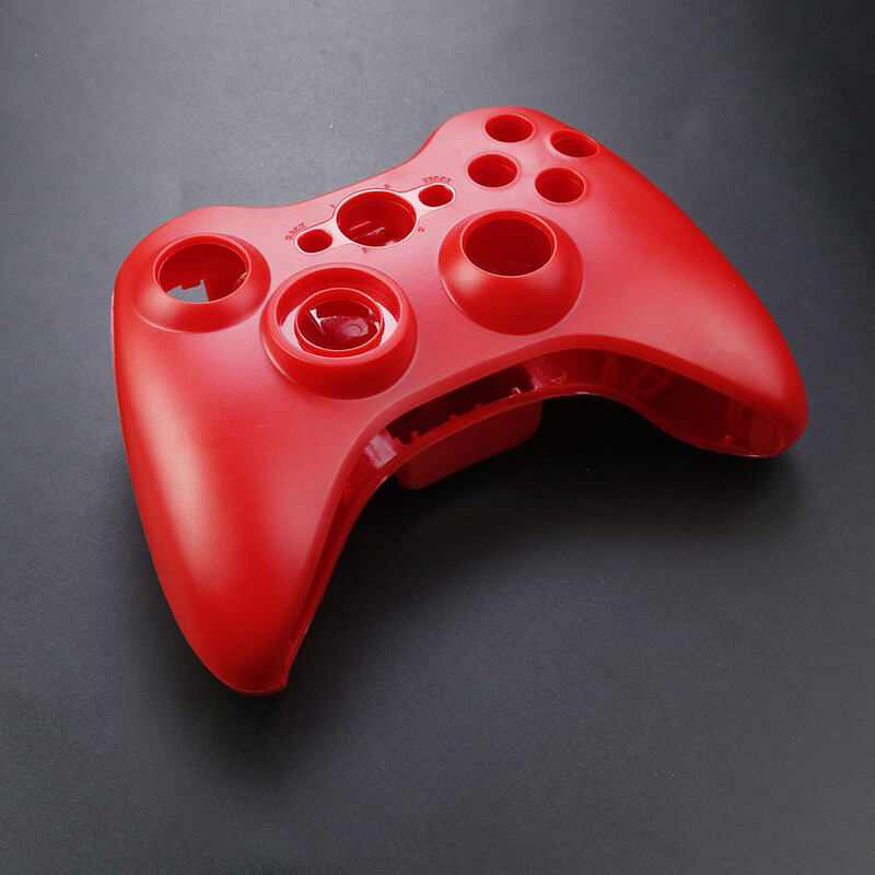 JCD XBOX 360 vezeték nélküli vezérlőhöz, teljes házas játékvezérlő ház burkolata gombokkal Kitek Analóg Stick lökhárító tartozékok