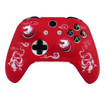 Мек силиконов защитен калъф за Xbox One S Controller Skin Геймпад Игри Аксесоари за Xbox One X Control