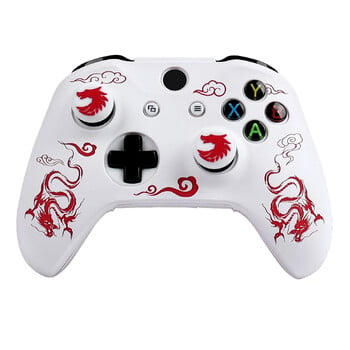 Мек силиконов защитен калъф за Xbox One S Controller Skin Геймпад Игри Аксесоари за Xbox One X Control