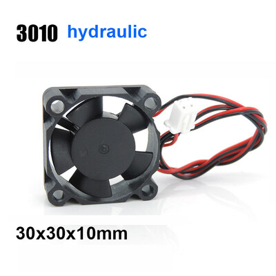 Hidrauliskais gultnis DC dzesēšanas ventilators 3010 4010 30x10mm 40x10 5V 12v 24V Brushless 2PIN 3cm 4cm Ventilators DC 5/12/24V 3D printerim e1