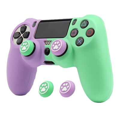 Minkštas silikoninis apsauginis dėklas, skirtas Playstation 4 valdiklio odai Gamepad Žaidimų priedai, skirti PS4 valdymui