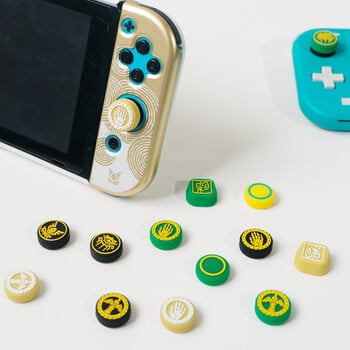 Дръжки за палци за nintendo Switch oled Kingdom of Zelda Tears Theme Rocker Hat oled/lite Silicone Rocker Hat caps buttons Switch