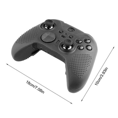 Silikonska torbica za Xbox Series Elite 2 Kontroler Zaštitna koža Gamepad Gumena koža Ručke za palac Navlaka za joystick Školjka