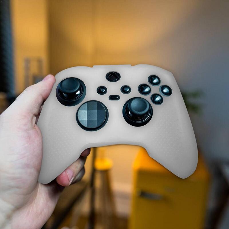 Silikonska torbica za Xbox Series Elite 2 Kontroler Zaštitna koža Gamepad Gumena koža Ručke za palac Navlaka za joystick Školjka