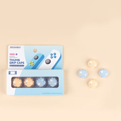 Cat Chick puha hüvelykujj stick markolat sapka Joystick védőburkolat Nintendo Switch NS Lite Joy-con kontroller hüvelykujj tokjához