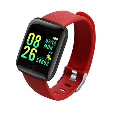 D13 Plus Smart Bracelet Sports Bracelet 116 PLUS Screen Bracelet Sports Pedometer Bluetooth Υπενθύμιση καρδιακών παλμών Πίεση αίματος
