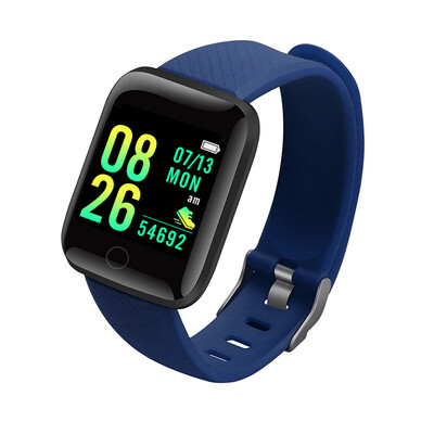 D13 Plus Smart Bracelet Sports Bracelet 116 PLUS Screen Bracelet Sports Pedometer Bluetooth Υπενθύμιση καρδιακών παλμών Πίεση αίματος