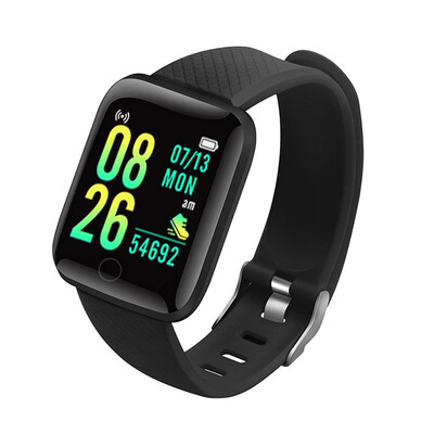 D13 Plus Smart Bracelet Sports Bracelet 116 PLUS Screen Bracelet Sports Pedometer Bluetooth Υπενθύμιση καρδιακών παλμών Πίεση αίματος