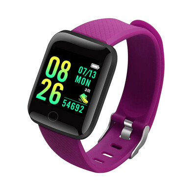 D13 Plus Smart Bracelet Sports Bracelet 116 PLUS Screen Bracelet Sports Pedometer Bluetooth Υπενθύμιση καρδιακών παλμών Πίεση αίματος