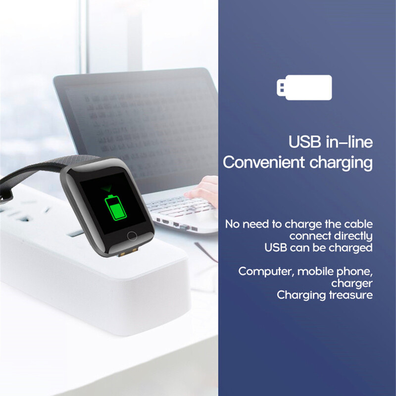 D13 Plus pametna narukvica Sportska narukvica 116 PLUS Narukvica s ekranom Sportski pedometar Bluetooth podsjetnik Otkucaji srca Krvni tlak