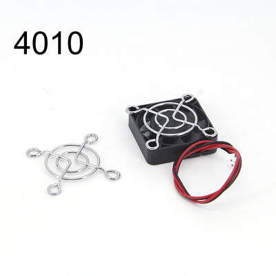 DC 12V Fan 2pin Cooling 3010 5010 7025 8025 12025 Brushless Guard Metal Grill Cover 40mm 60mm 80mm 120mm for 3d print DIY