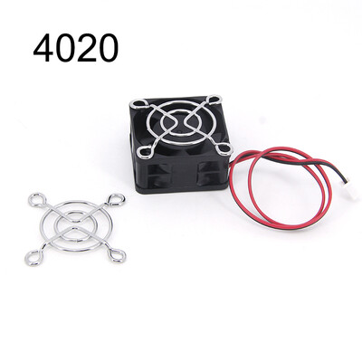 DC 12V Fan 2pin Cooling 3010 5010 7025 8025 12025 Brushless Guard Metal Grill Cover 40mm 60mm 80mm 120mm for 3d print DIY