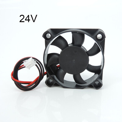 DC 5010 5V/12V/24V Hladnjak CPU računala Mini ventilator za hlađenje 50MM Mali ispušni ventilator za 3D pisač 2 pina 50x50x10mm W1