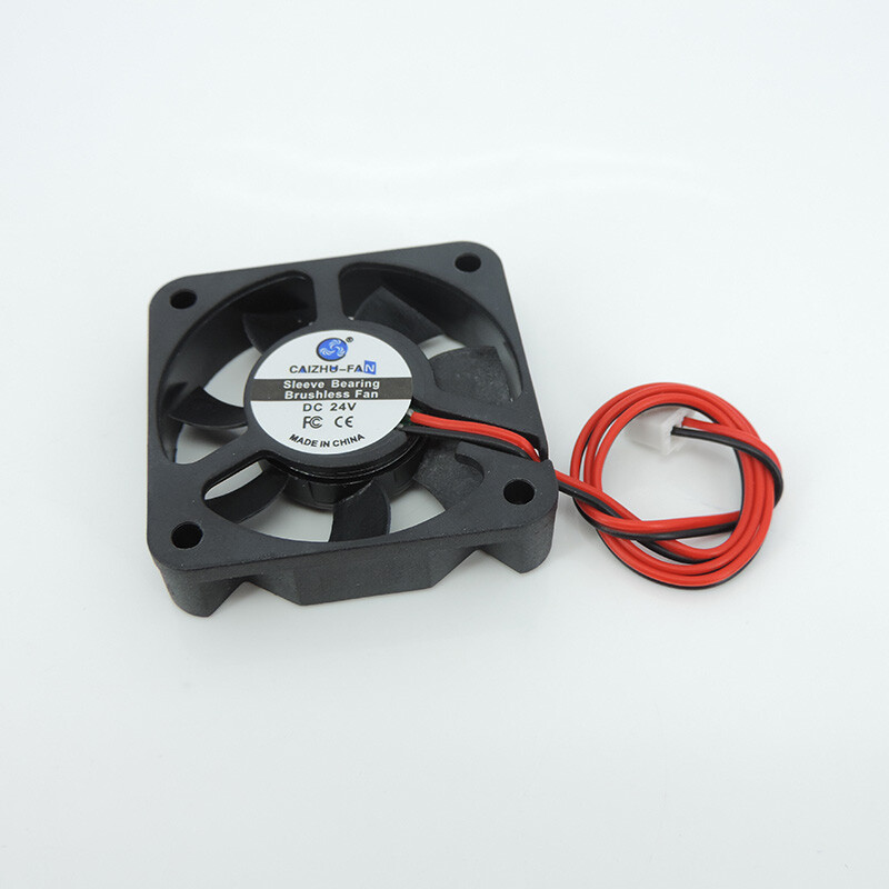 DC 5010 5V/12V/24V Hladnjak CPU računala Mini ventilator za hlađenje 50MM Mali ispušni ventilator za 3D pisač 2 pina 50x50x10mm W1