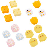 Νέο Lovely Silicone Soft Grip Stick Cap Joycon Προστατευτικό κάλυμμα για διακόπτη Oled NS Lite Joy-con Ελεγκτή Thumbstick Θήκη