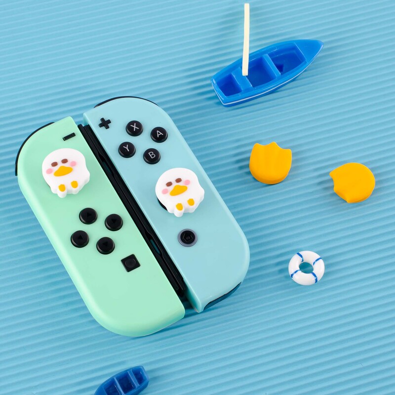 Νέο Lovely Silicone Soft Grip Stick Cap Joycon Προστατευτικό κάλυμμα για διακόπτη Oled NS Lite Joy-con Ελεγκτή Thumbstick Θήκη