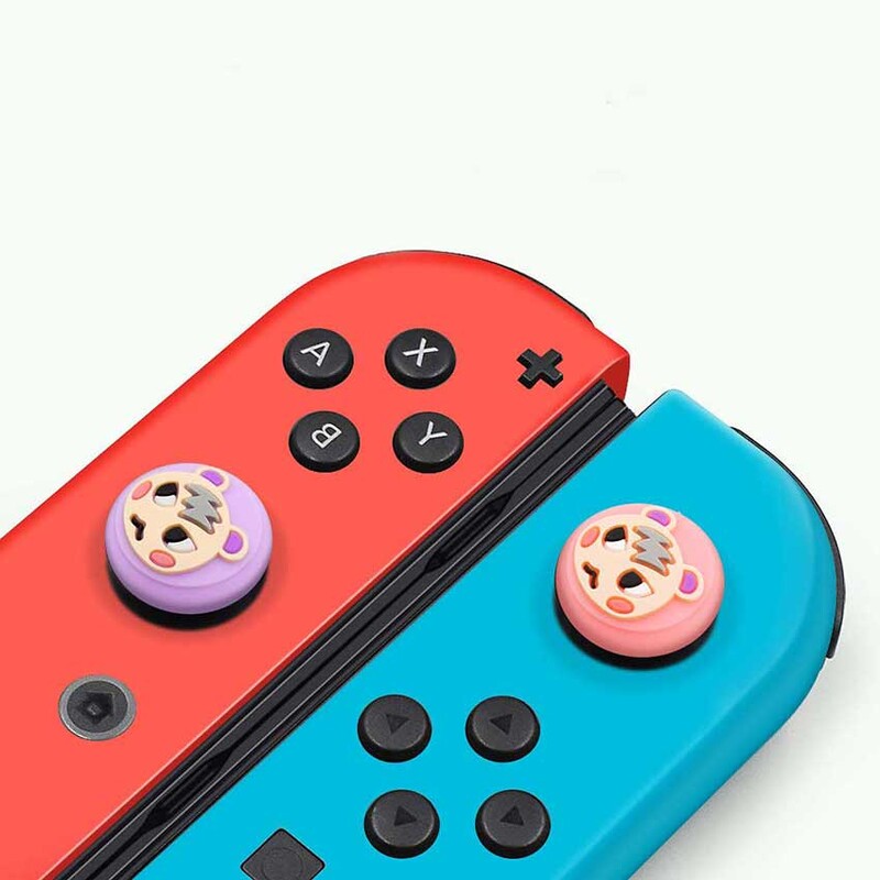 JCD 2PCS για Nintend Switch Lite Αναλογικές λαβές Thumb Stick Κάλυμμα καπακιού Joystick σιλικόνης για διακόπτη NS Joy Con JoyCon Controller
