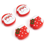 GeekShare 4PCS Thumb Grip Caps za Nintendo Switch/OLED Switch Lite, navlake za Thumbstick Poklopci za joystick Poklon, Božićna tema