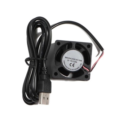 4x4CM Náhradný ventilátor chladenia CPU DC5V 4500-5500RPM Chladič PC Chladič Výfuk Ventilátory CPU Dropship