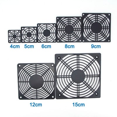 40mm 50mm 60mm 80mm 120mm datora ventilatora putekļu filtrs putekļu necaurlaidīgs korpusa aizsargrežģis aizsargpārsegs datora sieta noņemama priekšējā plāksne