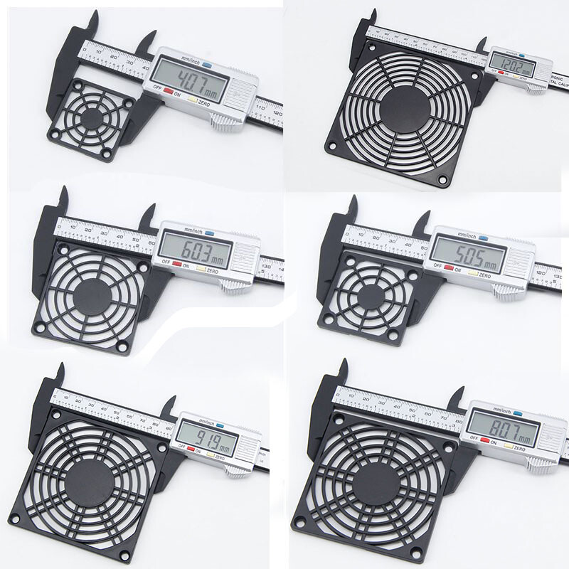 40mm 50mm 60mm 80mm 120mm Ventilator PC Filtru de praf Carcasă rezistentă la praf Capac de protecție pentru grătar Placă frontală detașabilă plasă pentru computer