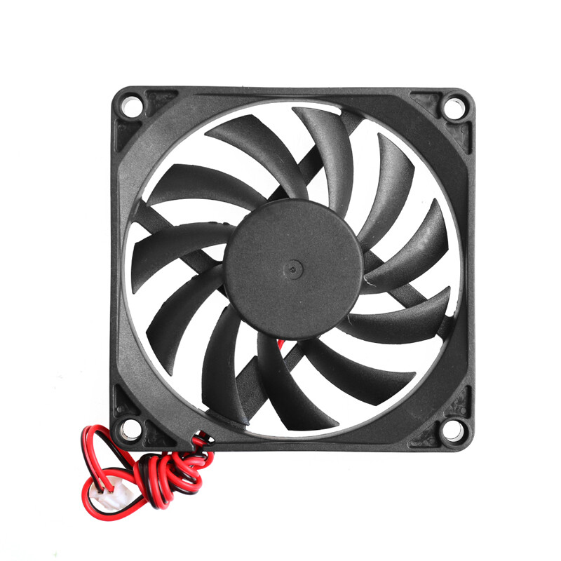 CPU Fan 8010 80mm for DC Brushless 12V 2600rpm Silent Mini Micro Quiet Cpu Server Axial Cooling Fans Tachometer