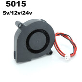 DC 5v 12v 24V 5015 Radial Turbo Ventilator 50x15MM Accesorii pentru imprimantă 3D Ventilator 50MM DC fără perii Ventilator de răcire 5CM Ventilator de răcire